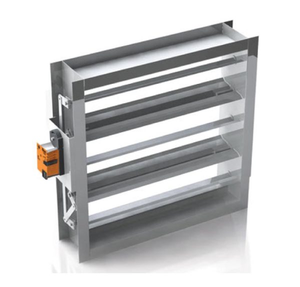 دمپر-کانال-موتوری ساخت دمپر بین کانالی دستی و موتوری