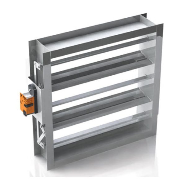 ساخت دمپر بین کانالی دستی و موتوری