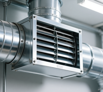 دمپر چهارگوش تهویه اوج