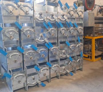 ساخت دمپر بین کانالی دستی و موتوری