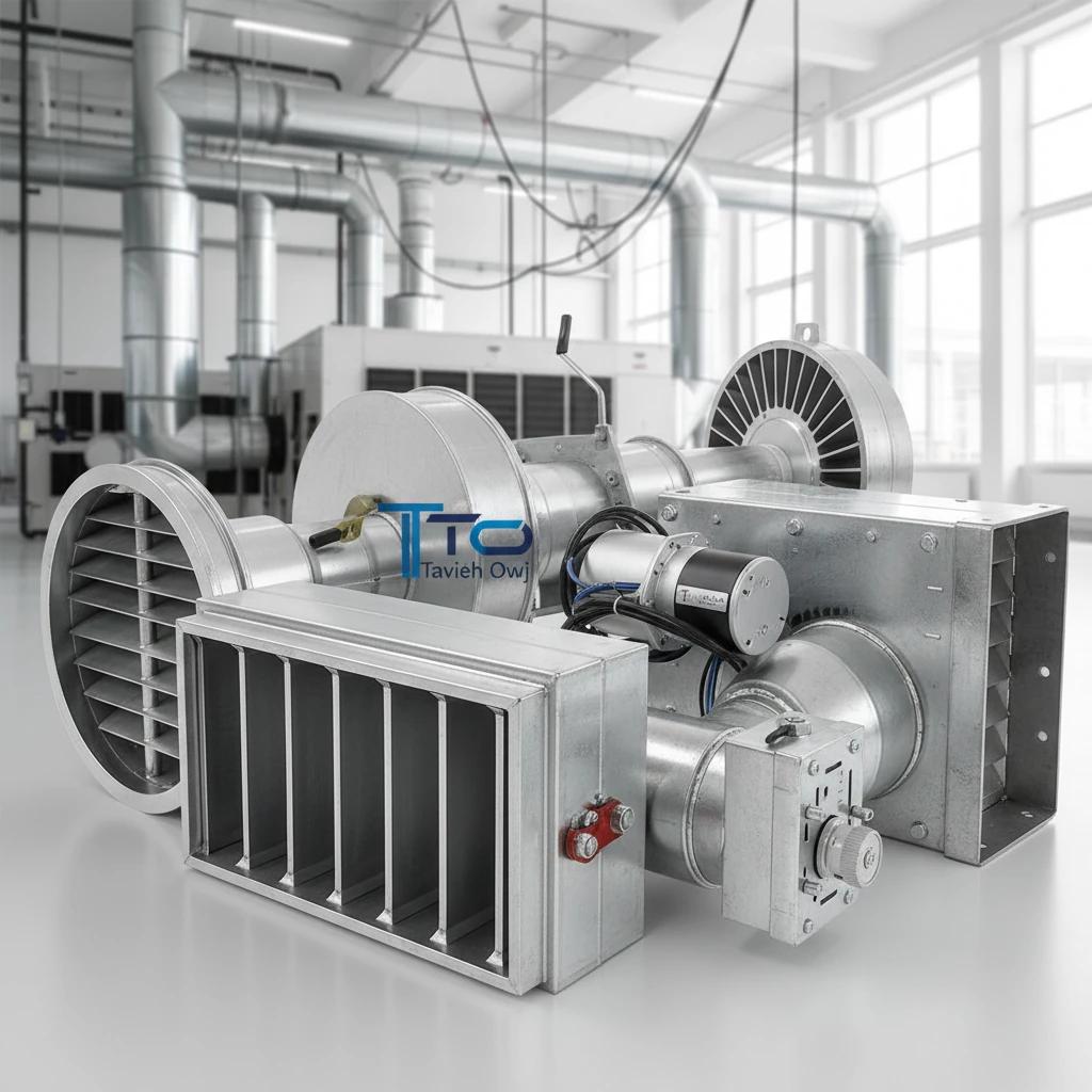 تولید دسته دمپر